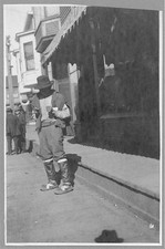 Photo:Nome Alaska Commercial Street Man Outside Store 1900s picture
