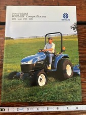 1996 New Holland Boomer Compact Tractors Dealer Booklet picture