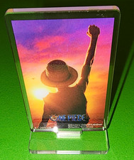 One Piece Netflix Live Action Luffy Poster Acrylic Stand Bandai Official Import picture