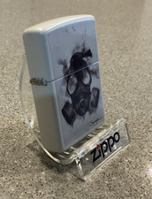 Genuine Brand New 2020 ZIPPO Lighter Artist SPAZUK GAS MASK DESIGN White Case picture