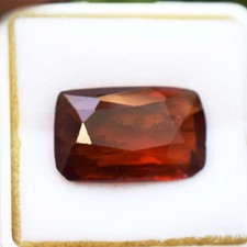 11 Ct Natural Hessonite Garnet Orangish-Brown Certified Untreated Gemstone picture