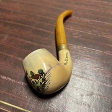 Vintage Pipe Ceramic Goedewaagen Made in Holland Windmill Village picture