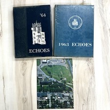 1963 & 1964 East High School Echoes YEARBOOK Wichita, Kansas Jim Ryun Geneaology picture