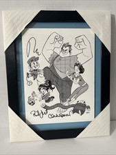 Disney: Ralph Breaks  The Internet Concept  Drawing Signed 12x9 Cory Loftis picture