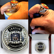 Fantasy Football League Champ deCAPitator Ring Opens Bottles & Cans. Sizes 6 -15 picture