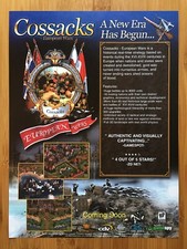 Cossacks: European Wars PC 2000 Video Game Print Ad/Poster Official Promo Art picture