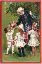 1913 TUCK'S Decoration Day 173 Postcard 