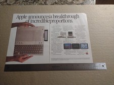 1984-Apple 11c Personal Computer-Less than $1300- 2 Page Print/AD Classic  picture