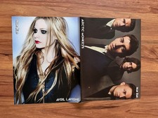 Avril Lavigne Arctic Monkeys Blue Jean Magazine Double Sided Foldout Poster Rare picture
