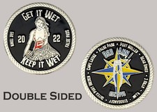 Get It Wet Keep It Wet 2022 Alaska Challenge Coin  J#16 picture