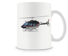 Bell 206LIV Longranger Ceramic Coffee Mug - 15oz. picture
