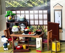 Re-Ment Miniature Japan Snoppy Japanese Cafe Full set Rement FROM JAPAN picture