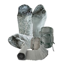 5-Piece Modular Sleep System ACU Digital & Inflatable Sleeping Pad - Used picture