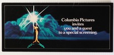 Columbia Pictures Studio-issued pre-release invitation to GHOSTBUSTERS (1984) picture