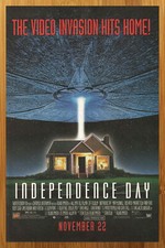 1996 ID4 Independence Day Movie Print Ad/Poster Will Smith VHS Video Promo 90s picture