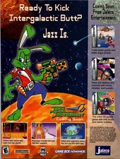 Jazz Jackrabbit (2004) - GBA - Print Ad/Mini Poster Promo Art picture
