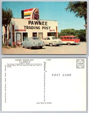 Standard Pawnee Trading Post Scandia Kansas Color Photo by Richter Postcard picture