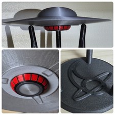 C-57D UFO/Flying Saucer (from Forbidden Planet) - Silver - In Flight - Large picture