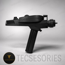 Star Trek TOS Phaser Black 3D Printed Sci-Fi Cosplay Prop Replica picture