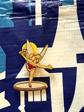 Disney Pin Trading DLP Cast Lanyard Series 2 Tinker Bell on Ice Rare picture