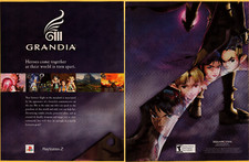 Grandia III RPG Square Enix - 2 Page Video Game Print Ad / Poster Promo Art 2006 picture