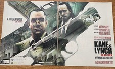 2007 Kane & Lynch Dead Men PS3 Xbox 360 Magazine Video Game Ad Print Promo picture