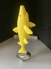 🌟 Dogfish Head Beer Tap Handle Shark Craft Tree Bar Lot f1 Yellow Fin Dog Fish picture