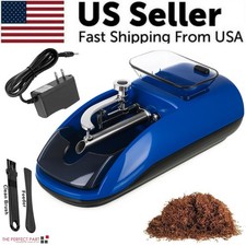Cigarette Machine Automatic Electric Rolling Roller Tobacco Injector Maker US picture