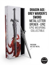 Dragon Age Grey Warden's Sword Metal Letter Opener Epic Weapons BioWare New Box picture