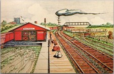 PAWNEE CITY, Nebraska Postcard 