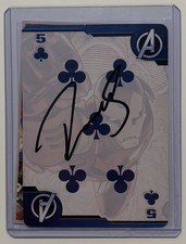 ROBERT DOWNEY JR Signed on Card Autograph Iron Man/Avengers (Tony Stark) AA COA picture