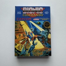 Retro Vintage 3D Bionic Commando Nintendo NES Game Box Refrigerator Magnet picture