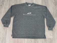 90s Vintage Walt Disney World Crew Neck Sweatshirt Size Medium Embroidered picture