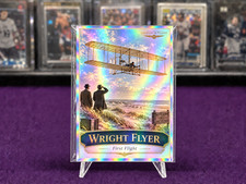 Wright Flyer – First Flight HoloFoil Legends of Flight Custom Art Trading Holo picture
