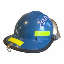 Bullard Firefighter Helmet Firedome II FH2100 BlUE picture