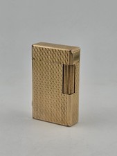 Vintage Collectible Authentic St Dupont France Gold Plated Ligne 1 Lighter. picture