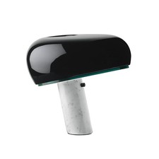 Object 926 Vintage Inspired Mushroom Lamp Stem Dimmer E26 Bulb Included Black picture