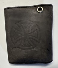 Vintage Independent Trucks Wallet Nubuck Leather Made in USA picture