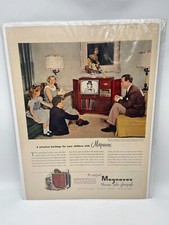 Vintage 1951 Magnavox Radio-Phonograph Console Print Advertisement 11