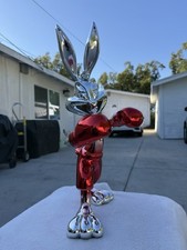 Boxing Bugs Bunny 60cm- 23.8”  Chrome Figure picture