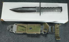 Buck Knives 188 USA M9 Bayonet w/ original box sheath bianchi Knife NOS A3 picture