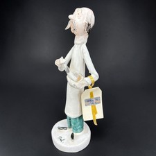 Vintage SCAT Ceramica di Poli Cesare Italy Pharmacist Figurine 8in 3002 picture