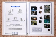 1997 Eidos PS1 Games Original Advertisement / Retro Wall Art v8 picture