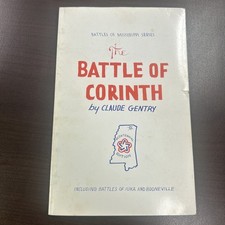 Vintage Paperback The Battle Of Corinth By Claude Gentry Rare Autograph ByAuthor picture
