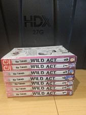 Wild Act Manga English Vol. 1-5, 7 and 8 Set Very Good Quality picture