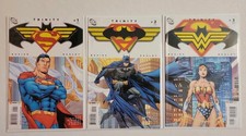 Trinity  #1 2 3 DC Comics 2008 Superman/Wonder Woman/Batman Kurt Busiek Bagley picture
