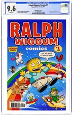 Ralph Wiggum Comics 1C Direct Edition Mint Conditioner CGC 9.6 2012 4745581014 picture