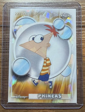 2026 Topps Chrome Disney Sapphire Phineas White /30 #115 picture