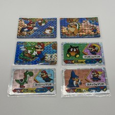 6 Super Mario World Nintendo Telephone Cards Holo Set 1992 1993 Retro Rare Lot picture