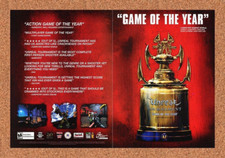 2000 Unreal Tournament GOTY Original Advertisement / Retro Promo v3 picture